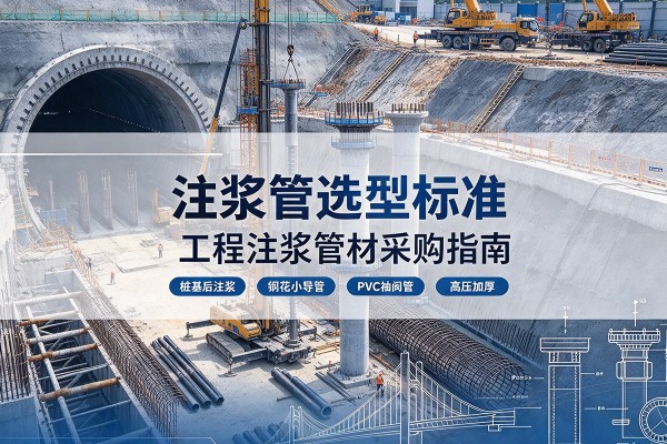康县注浆管选型标准