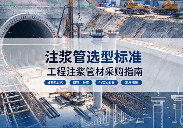 康县注浆管选型标准